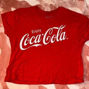 Coco cola crop top size S